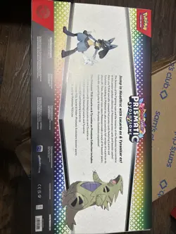 Pokemon Lucario Ex & Tyranitar Ex Premium Collection Prismatic Evolutions TCG - Image 2