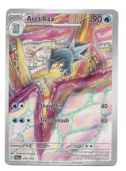 Arctibax 209/193 Sv02: Paldea Evolved Holo Pokemon TCG Illustration Rare - NM - Image 1