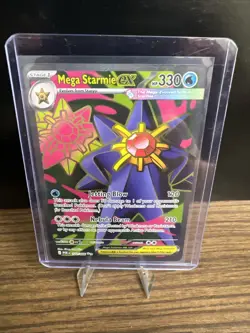 MEGA Starmie EX Perfect Order Pokemon Card Full Art - Image 1