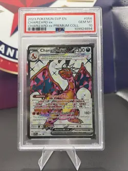 Charizard ex 056 Sv: Scarlet & Violet Promo Cards Holo PSA 10 - Image 1