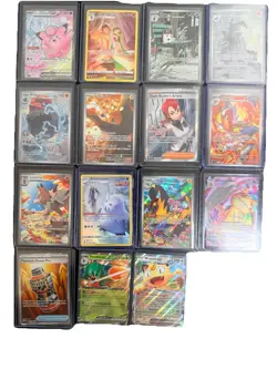 Pokemon TCG Foil Card Lot 15 Cards …Trainers , EX’s ,, VMAX’s , Full Arts , iR’s - Image 1