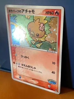 2005 Pokemon Card PokePark Forest Promo Torchic 002/009 - Premium File Rare Holo - Image 4