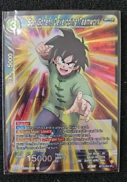 Dragon Ball Super Card Game DBS Super Hero Saga Bandai Son Goten Broly Foil Lot - Image 2