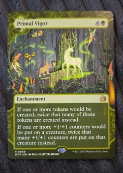 Primal Vigor Wilds of Eldraine: Enchanting Tales Regular - Image 1