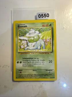 Pokemon Karte - Bisasam 44/102 - Base Set Deutsch - Image 1