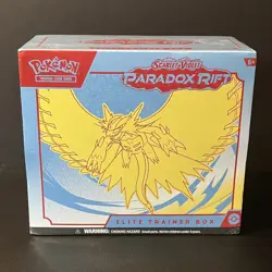 Pokemon Scarlet & Violet Paradox Rift Elite Trainer Box SEALED B 250001 820650854163 - Image 1