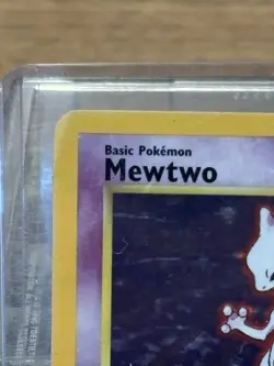 Pokemon Mewtwo 10/102 Base Set Holo Rare 1999 - Image 3