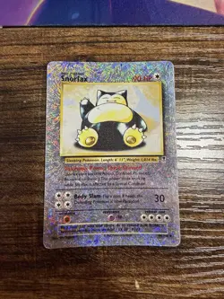Snorlax [Reverse Holo] #64 Legendary Collection 90 HP Pokemon Card - Image 1