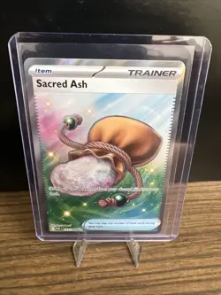 Pokemon Sacred Ash 115/088 Ultra Rare Trainer Item POR Full Art Holo - Image 1