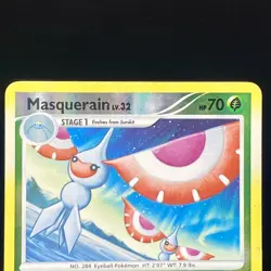Pokemon Platinum Surskit 104/123 Reverse Holo and masquerain 55/123 Tcg - Image 4