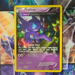 Pokemon Sableye XY92 XY Promo Holo Basic Psychic 70 HP Θ Stop 2015 - Image 1