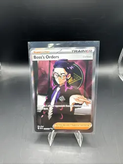 Pokemon TCG: Ascended Heroes Boss's Orders Corbeau 256/217 Full Art Ultra Rare - Image 1
