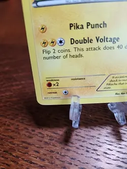 Pikachu 50/149 Boundaries Crossed Regular 2012 HP Pokemon TCG - Image 4