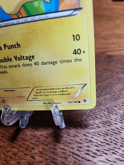 Pikachu 50/149 Boundaries Crossed Regular 2012 HP Pokemon TCG - Image 5