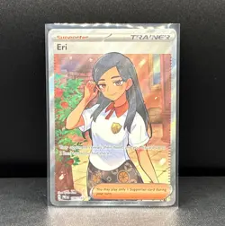 Pokemon Eri 136/131 Sv: Prismatic Evolutions Ultra Rare Full Art Holo Trainer - Image 1