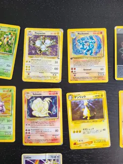 Alte Pokemon Karten Sammlung Bundle 11x Rare WotC HOLO 1. Edition Vintage Played - Image 3