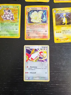 Alte Pokemon Karten Sammlung Bundle 11x Rare WotC HOLO 1. Edition Vintage Played - Image 5