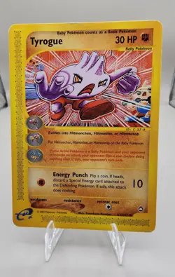 Pokemon Tyrogue Aquapolis 63/147 Regular TCG LP - Image 2