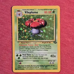 Pokemon WOTC Jungle: Vileplume Holo 15/64 - HP - Image 1