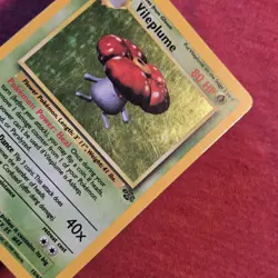 Pokemon WOTC Jungle: Vileplume Holo 15/64 - HP - Image 2