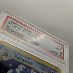 Poliwrath - Pokemon Base Set 2 #15 - Mint PSA 9 - Image 3