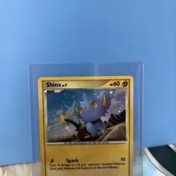2007 Pokemon Diamond & Pearl Shinx DP15 Promo Inverted Upside Down Back Error MP - Image 2