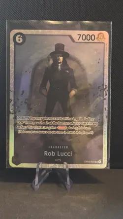 OP03-092 Rob Lucci :: Super Rare One Piece TCG Card :: OP03: Pillars of Strength - Image 1