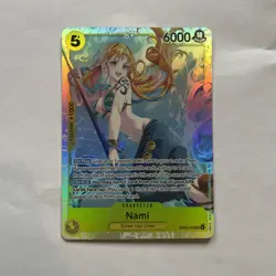 One Piece Nami SR EB03-053 Heroines Edition English - Image 1