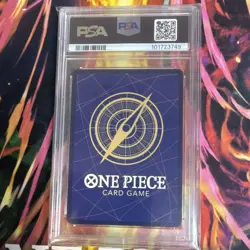 Yamato OP01-121 Alternate Art Secret Rare Romance Dawn PSA 10 2022 - Image 4