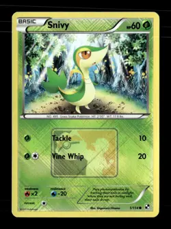 Snivy - 1/114 (League Promo) Promo Reverse Holo League & Championship Cards 001/ - Image 1
