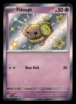 Fidough - Promo Holo SV: Scarlet & Violet Promo Cards 069 NM Pokemon TCG - Image 1