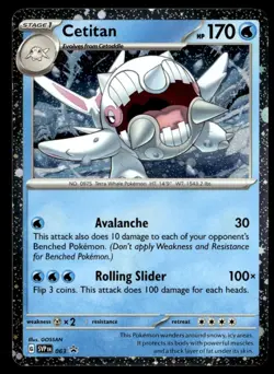 Cetitan - (Cosmos Holo) SV: Scarlet & Violet Promo Cards 063 NM Pokemon TCG - Image 1