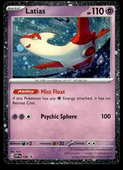 Latias - (Cosmo Holo) SV: Scarlet & Violet Promo Cards 139 NM Pokemon TCG - Image 1