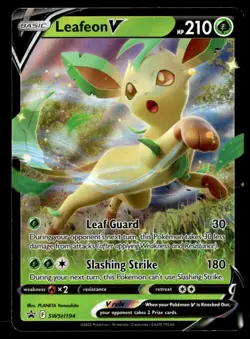 Leafeon V Promo SWSH: Sword & Shield Promo Cards SWSH194 NM Pokemon TCG - Image 1