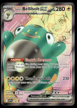 Iono's Bellibolt ex - Holo SV: Scarlet & Violet Promo Cards 194 NM Pokemon TCG - Image 1