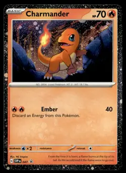 Charmander - (Cosmos Holo) Scarlet & Violet Promo Cards 047 NM Pokemon TCG - Image 1