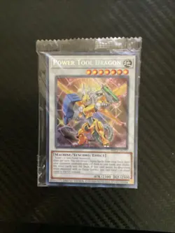 1x Yugioh Power Tool Dragon HAC1 Limited Ed Secret Rare Card New Sealed - Image 1