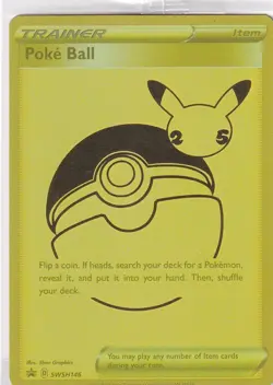 Poke Ball SWSH146 Sealed Promo SWSH: Sword & Shield Promo Cards Pokemon TCG - Image 1