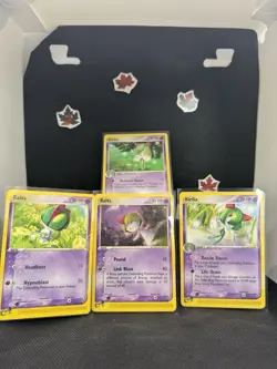 Ralts & Kirlia - 34,35,67,68/109 Pokemon Uncommon Ruby and Sapphire Card - Image 1