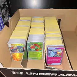 Bulk Card lot XY era, Base Set era, Scarlet and Violet era, Mega Evolution era - Image 1