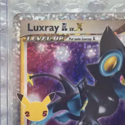 HOLO Luxray 109/111 NM / M - Pokemon 25th Celebrations Secret Rare Classic Card - Image 2