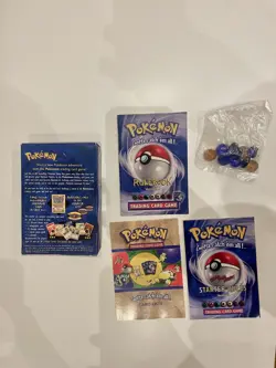 Pokemon TCG Starter Set Theme Deck Opened Empty Display 1999 WOTC Vintage 0 card - Image 3