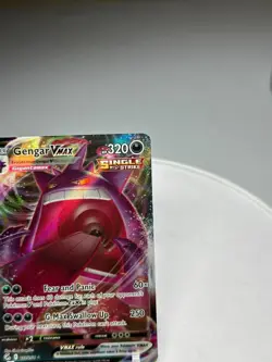 2021 Pokemon Gengar Vmax TCG Card English 157/264 Full Art Ultra Rare NM - Image 4