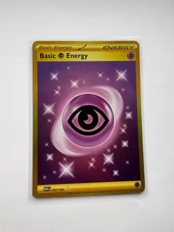 Pokemon Card TCG - Basic Psychic Energy 207/165 - S&V 151 - Hyper Rare - NM ⭐ - Image 1