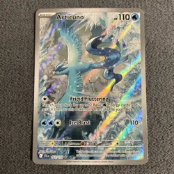Pokemon TCG Journey Together Articuno Card 161/159 Illustration Rare - Image 1