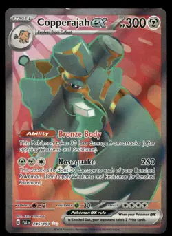 Pokemon Cards Copperajah ex 245/193 Paldea Evolved Ultra Rare NM *2 - Image 1