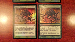 4x FOIL Might of Old Krosa - LP / MP, Time Spiral, English, MTG Magic - Image 3