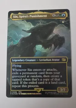 Sin, Spira's Punishment (Borderless) Final Fantasy Foil - Image 1
