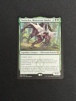 Magic: The Gathering Vorinclex, Monstrous Raider 199/285 Kaldheim Mythic - Image 1