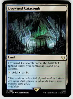 Drowned Catacomb - 305 - NM - Commander: The Lord of the Rings - Image 1